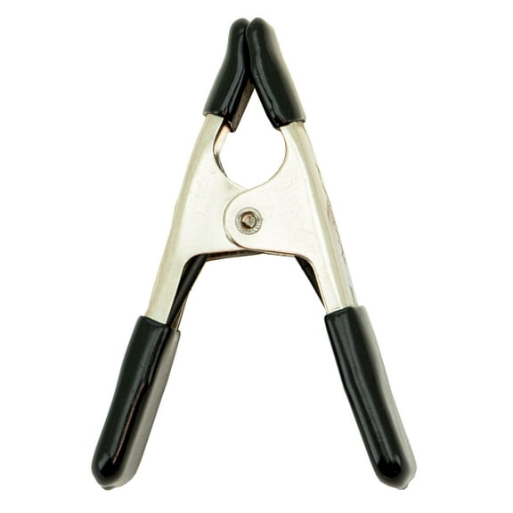 4" Metal Spring Clamp with Grips & Protective Tips
