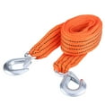 4 Meter Load 3 Ton Car Trailer Towing Rope Strap Tow Cable with Hooks