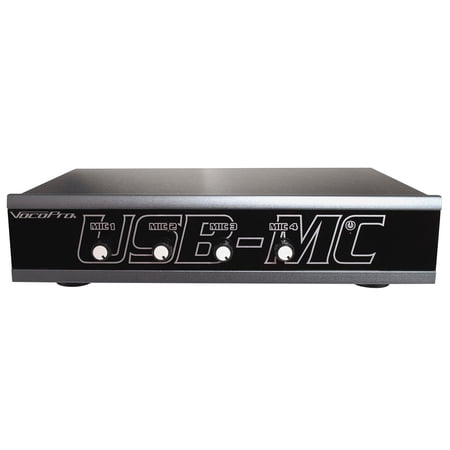 4 Microphone Analog to Digital USB Audio Interface