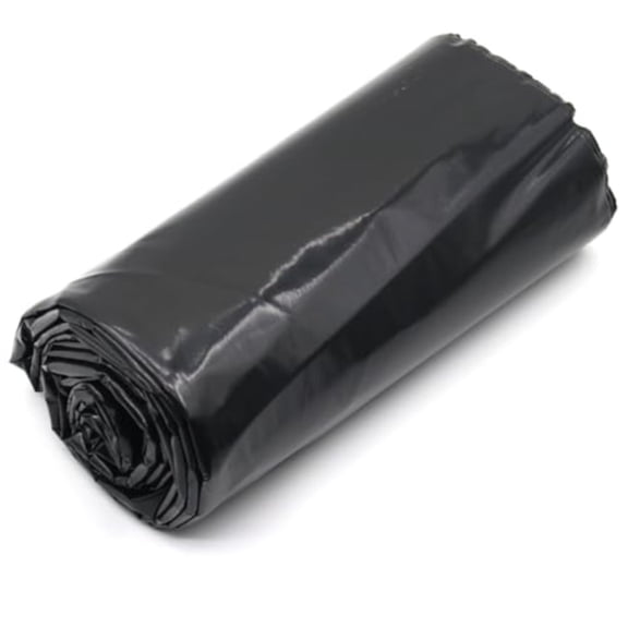 4 Mil Black Plastic Sheeting 4 FT x 100 FT Plastic Weed Barrier Landscape Fabric Heavy Duty Roll for Garden Multi Use Polyethylene Sheeting