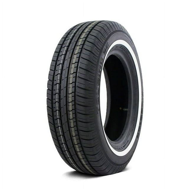 4 Milestar MS775 Touring SLE P195/75R14 92S SL WSW WHITE WALL All ...