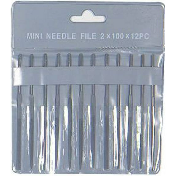 4" Mini Files (12pc) (Vinyl Pouch)