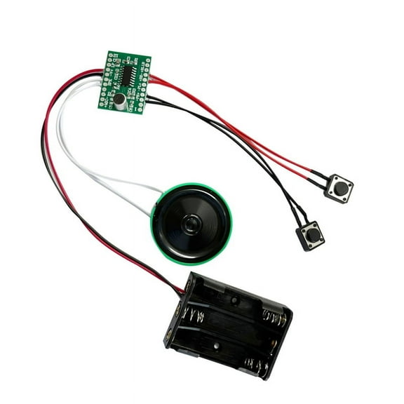 4 Minutes Light-Controll Recording and Sound Module Playback Dry Battery Light-Sensing Recording Play Once