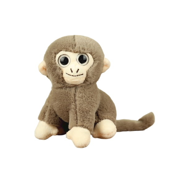 4" Monkey Stuff Animals Plush Toys, Large Cute Monkey Plusies Dolls, Home Decoration, Great Graduation Gifts, Soft Stuff Animals Pillow Toy for Student's Birthday #Brown