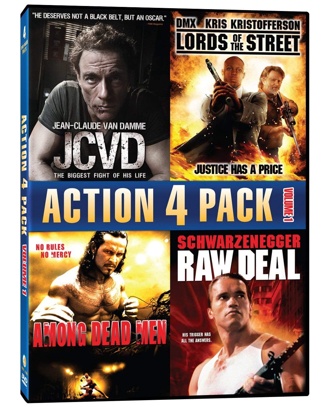 Pre-Owned 4-Movie Action Pack 1 - Walmart.com