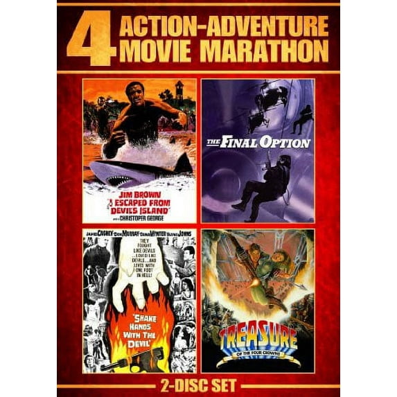 4 Movie Marathon: Action-Adventure (DVD)