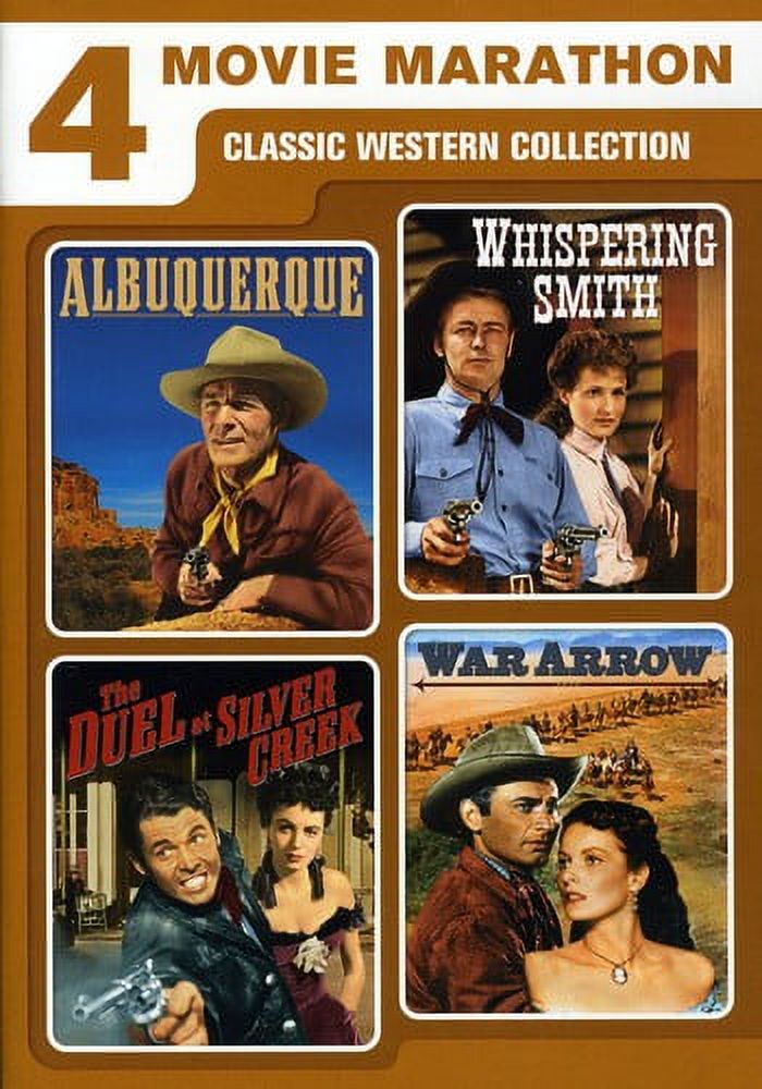 4 Movie Marathon: Classic Western Collection (DVD) - image 1 of 2