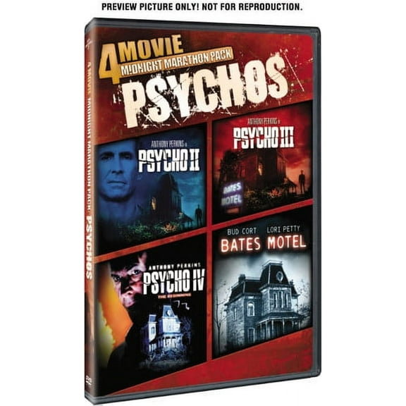 4 Movie Midnight Marathon Pack: Psychos (DVD)