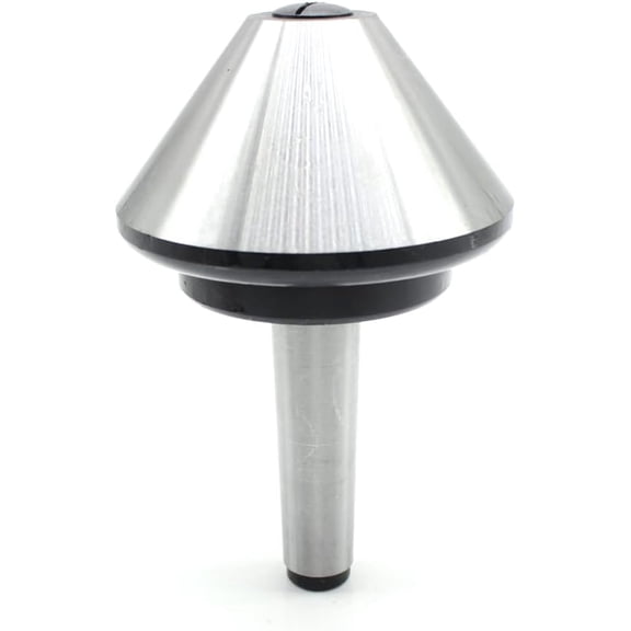 4" Mt3 Lathe Hollow Turning, 900Lbs 100MM 75 Degree 3 Cutter Drill Bit Bullhead Lathe Live Center Morse Taper Cutter Alloy Steel Drill Bit Rotary Accessories for Lathe Hollow Turning