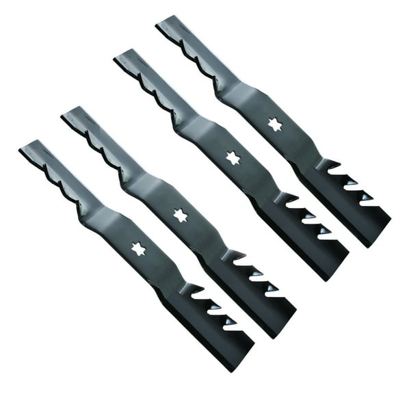 4 Mulching Blades for Cub Cadet RZT-46, RZT-L46, RTZ-S46, XT1-LT46, XT2-LX46