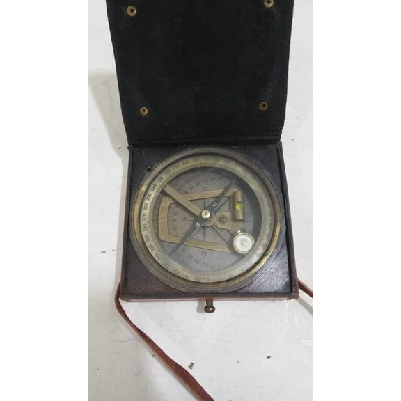 4" NAUTICAL MARITIME~ ~ BURNTON COMPASS~ NAUTICAL DECOR