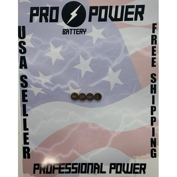 4 NEW LR44 PRO POWER A76 L1154 AG13 357 SR44 303 BATTERY