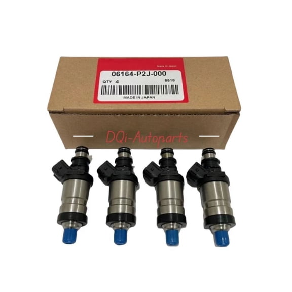 4 NEW OEM: 06164-P2J-000 FUEL INJECTORS CIVIC 1.6L INTEGRA 1.8L CRV 2.0L CL 2.3L