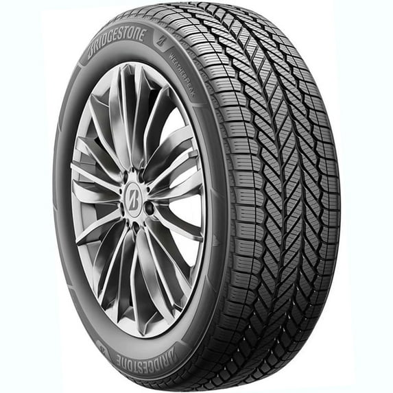 4 New Bridgestone Weatherpeak All-Season Tires - 235/70R16 106H Fits: 2000 Land Rover Range Rover County, 1994-95 Land Rover Discovery Base