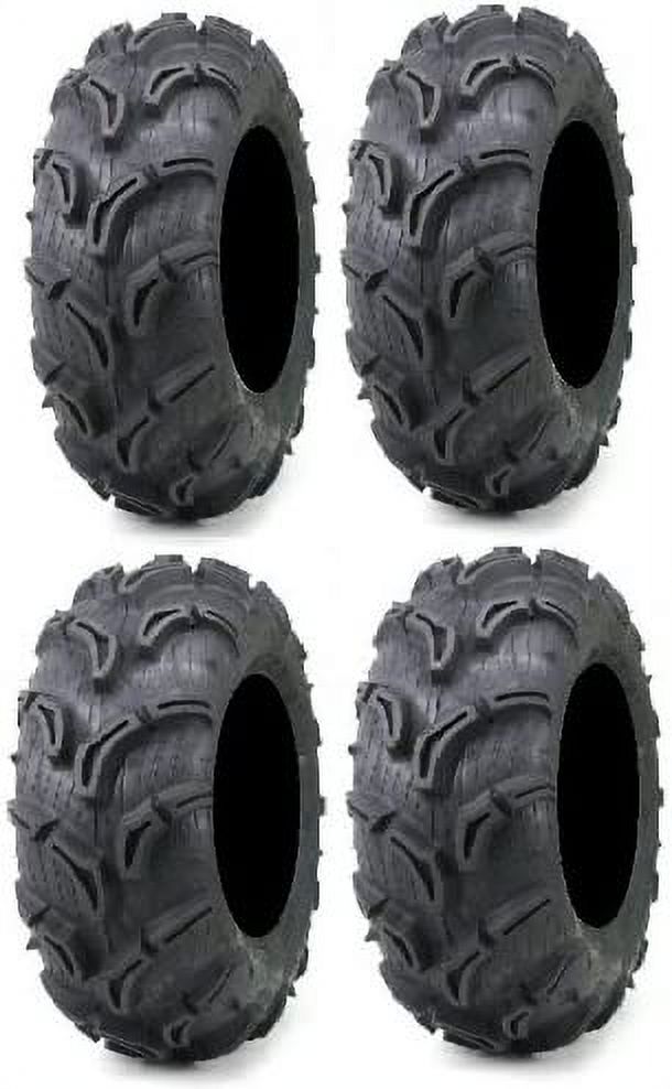 4 New Carlisle AT489 ATV/UTV Tires 25X812 LRB 4PLY Rated