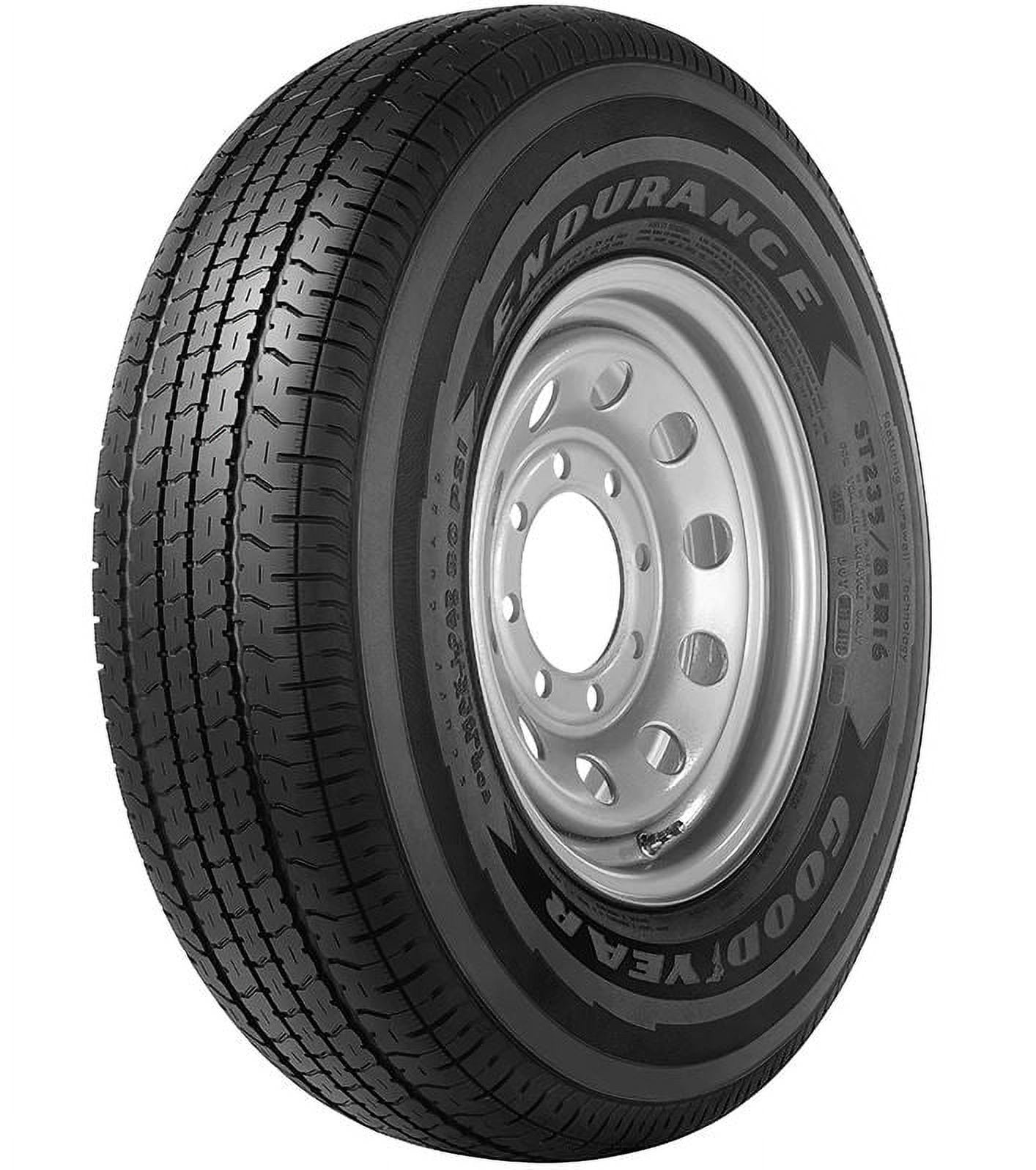 4 New Goodyear Endurance Trailer Tires ST205/75R15 107N LRD 8PLY