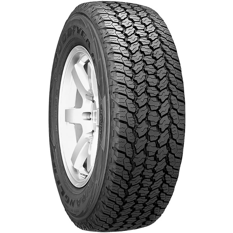 4 New Goodyear Wrangler AT ADV Kevlar All-Terrain Tires - 245/75R17 112T  Fits: 2017 Jeep Wrangler Sport, 2016 Jeep Wrangler Unlimited 75th  Anniversary 