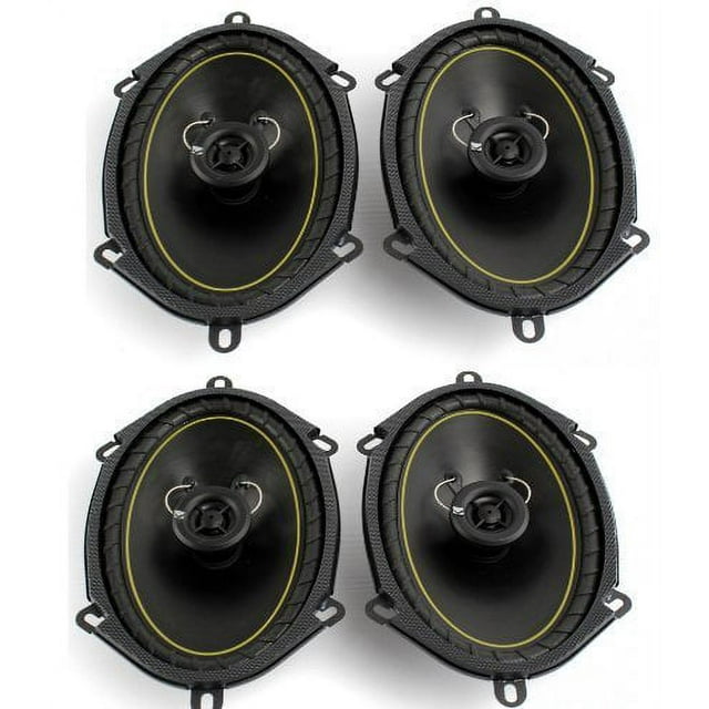 4) New KICKER DS693 6x9" 560W 3Way Car Audio Coaxial Speakers Stereo
