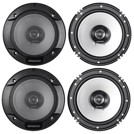 Kenwood KFC-1666S Coaxial Car Speakers 600W, 6.5"