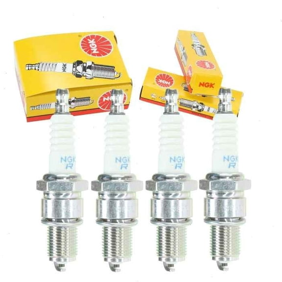 4-New NGK Copper Spark Plugs BPR6ES #7131