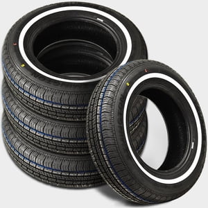 REMINGTON 4 New Remington LX Touring W/W White Side Wall 155/80R13 79S All Season Tires 372012 / 155/80/13 / 1558013 Sansujyuku sansujyuku.com