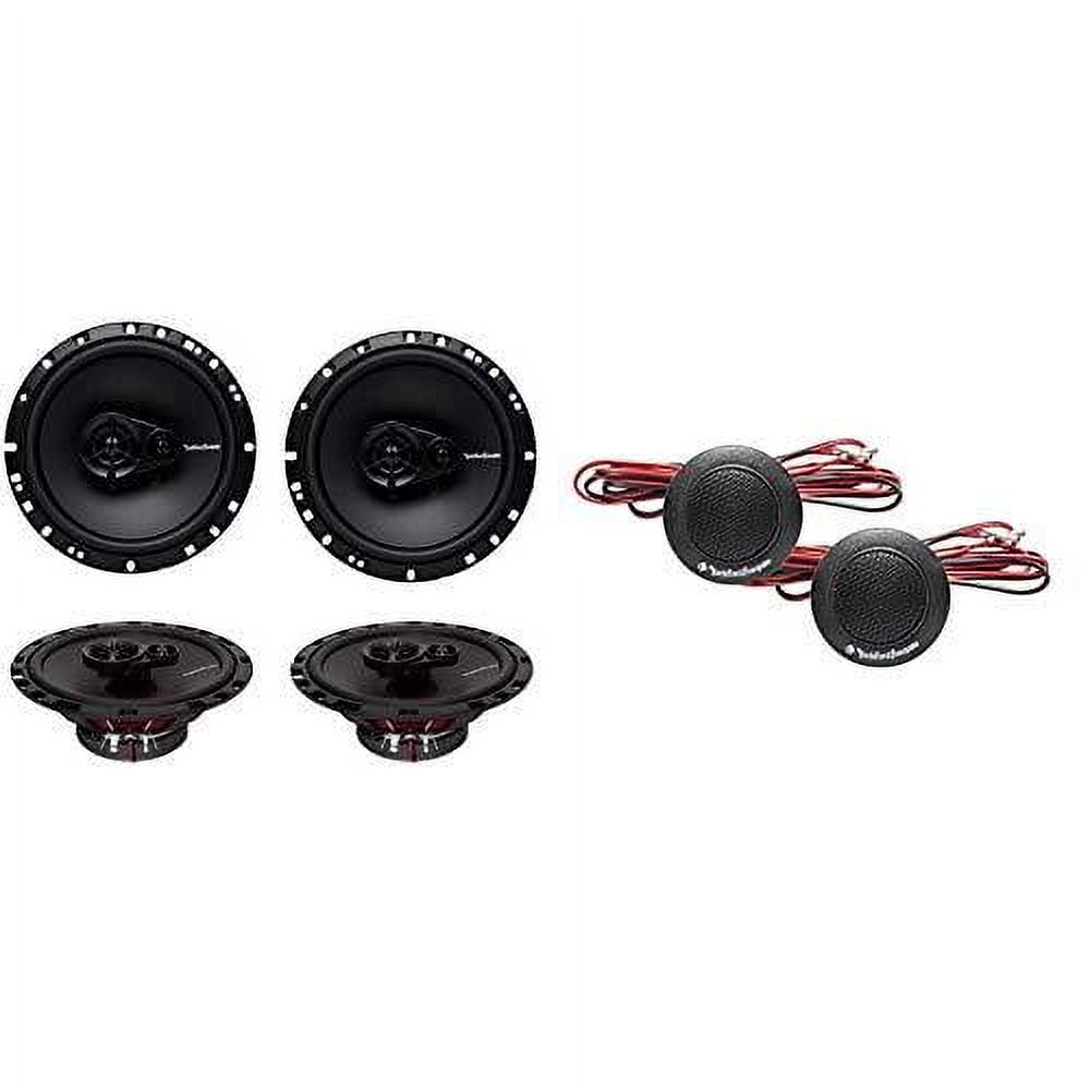 Rockford Fosgate R1675X2 6.75" 2-Way Coaxial Car Speakers - 180W, Prime Series