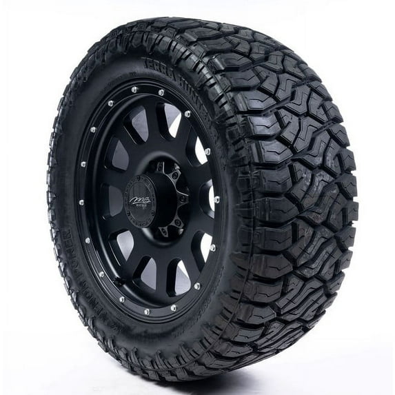 4 New Venom Power Terra Hunter R/T+ All-Terrain Tires - 35X12.50R22 121Q LRF 12PLY