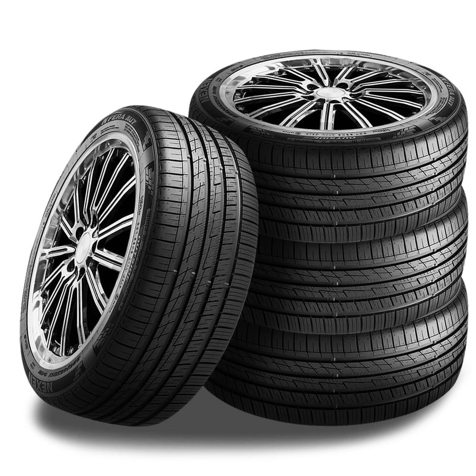 4 Nexen N'Fera AU7 255/45R19 100W Ultra High Performance All Season 50K Mileage NEX15233NXK / 255/45/19 / 2554519