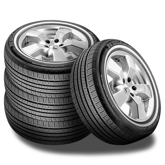 4 Nexen N'Priz AH5 235/75R15 109S XL All Season 50K Mile Warranty White Sidewall NEX15408NXK / 235/75/15 / 2357515