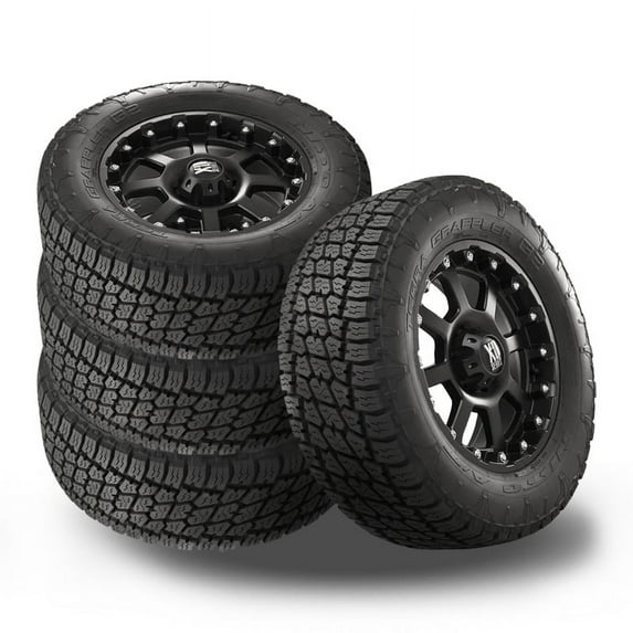 4 Nitto Terra Grappler G2 285/60R18 120S All Terrain Tires 65000 Mile Warranty 216450 / 285/60/18 / 2856018