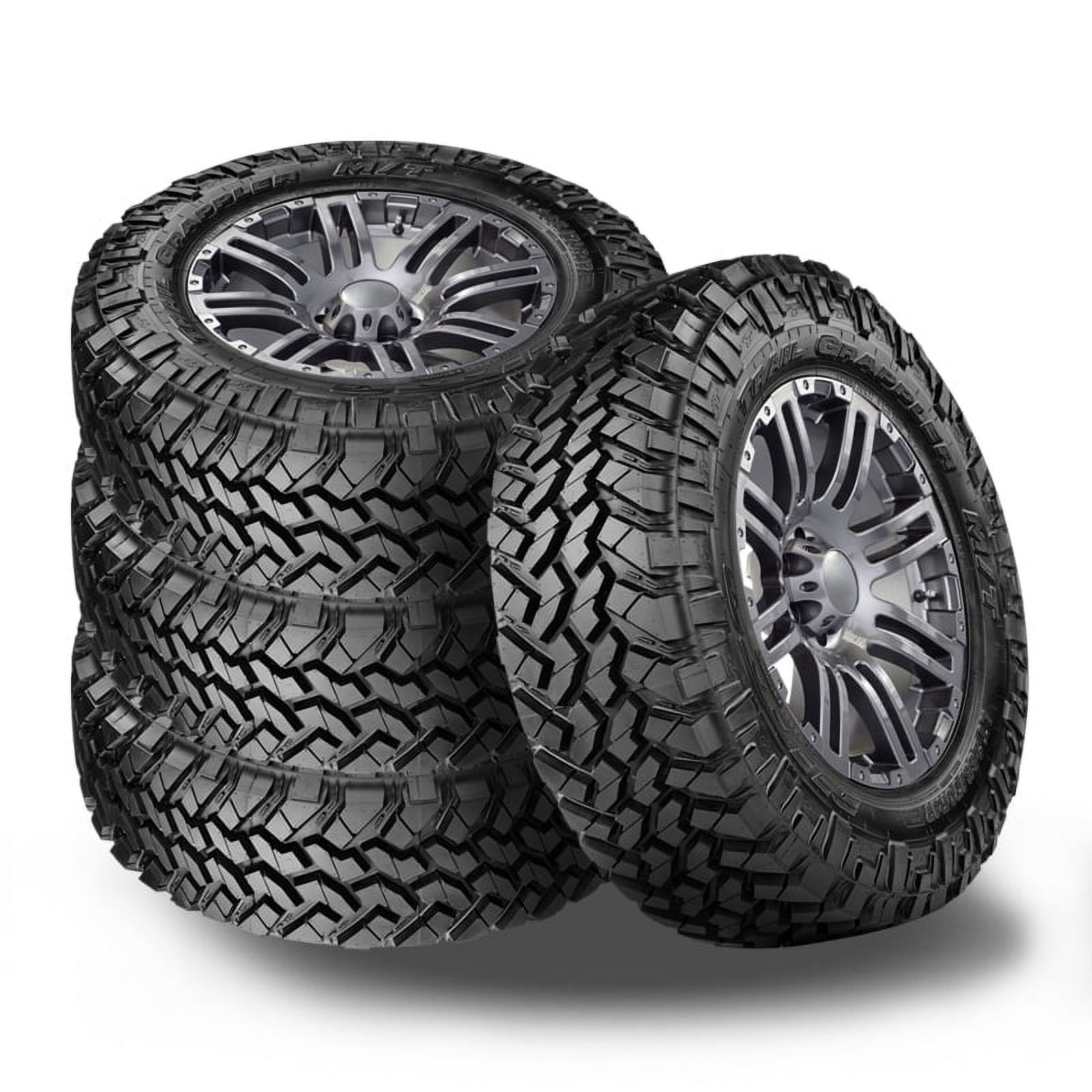 4 Nitto Trail Grappler M/T LT 315/70R17 121Q 8PR Mud Terrain LT Truck ...