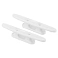 thumbnail image 1 of 4" Nylon Boat Dock Cleat Kayak Cleat Dock Rope Tie Cleat for Marine Deck, White 2 Pack, 1 of 6