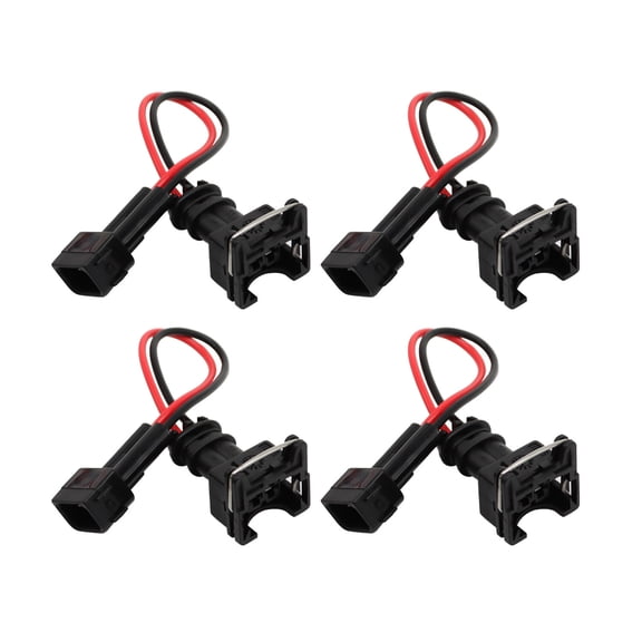 [4] OBD2 to OBD1 EV1 FUEL INJECTOR CONVERSION HARNESS FOR HONDA ACURA RC ADAPTER