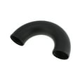 thumbnail image 1 of 4" OD 180 Degree U Bend 6064 Aluminum Alloy Tube Intercooler Pipe Surface Blasting Air Intake Connection Hose W/ Double Bead Roll 3.9" Length Black, 1 of 6