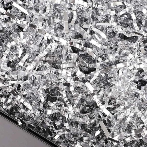 4 OZ Shredded Confetti Paper Box Crinkle Cut Paper Shred Filler for Basket