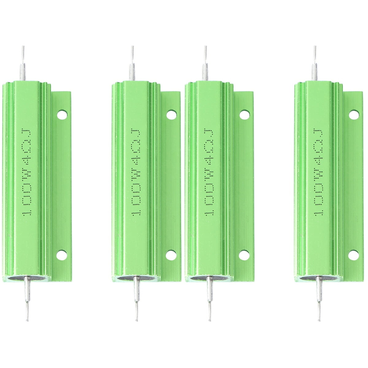 4 Ohm Resistor Aluminum Housed Wirewound 100w Shell 1000 Resistors ...