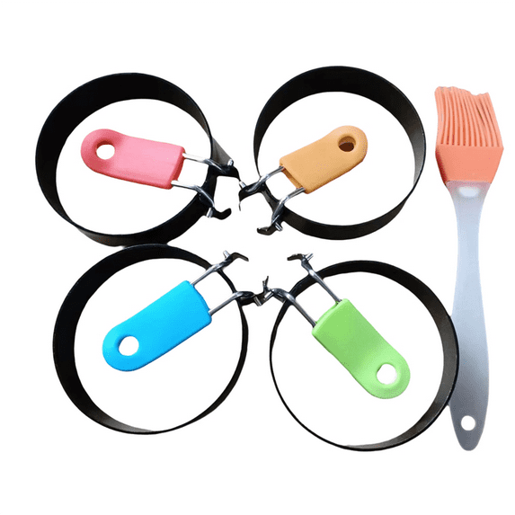 4 * Omelette Maker 1 * Brush-As Shown