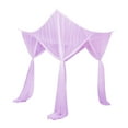 thumbnail image 1 of 4 Openings Bed Canopy Net Twin Bed Canopy Bed Curtains for Girls Kids Rooms, 1 of 8