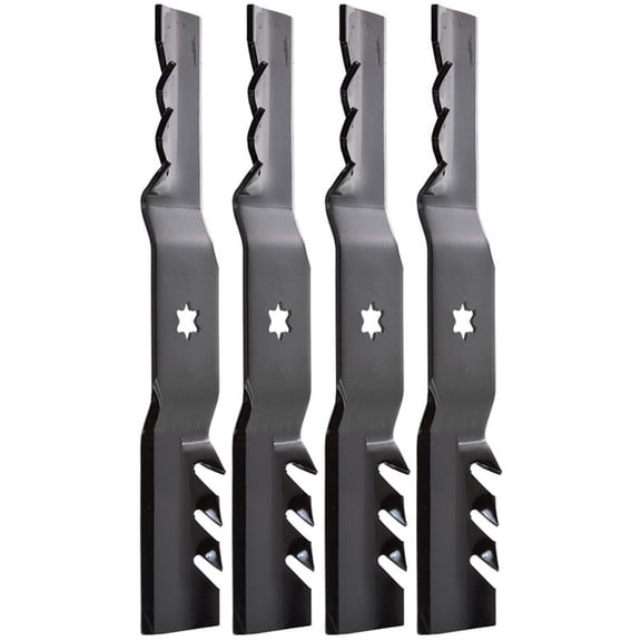 4 Oregon Gator Blades Cub Cadet RZT XT1 XT2 LTX1045 LTX1046 Z-Force 46 Mower