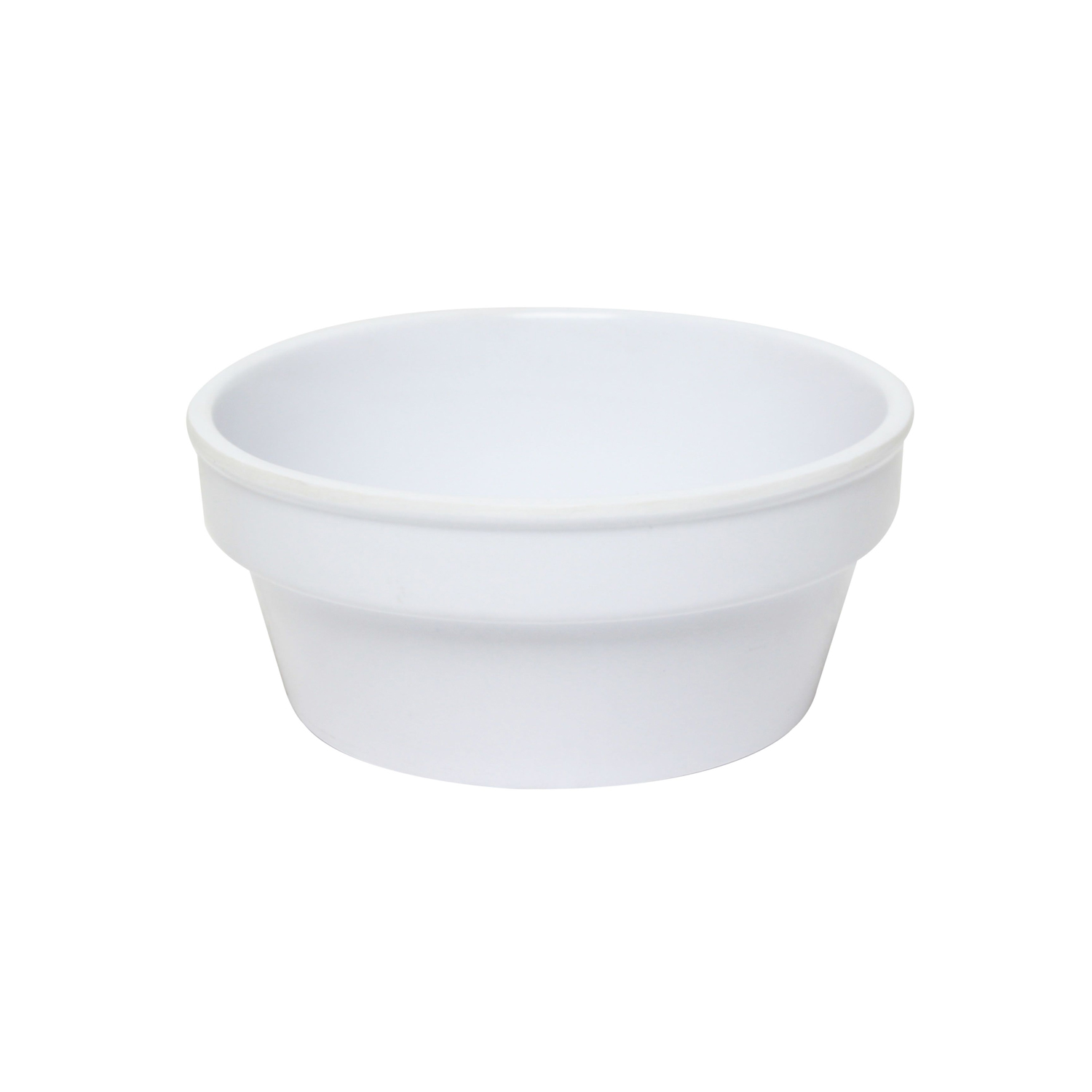 4 Oz. 3 1/4" Melamine Sauce Cup Ramekin White, 12/PK, Pack of 2