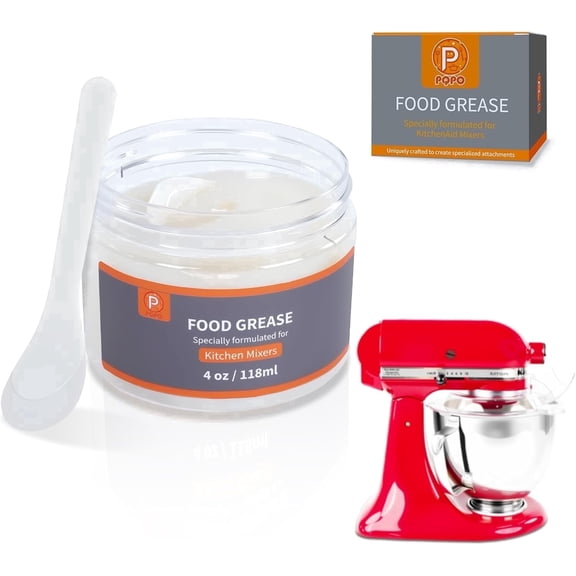 PQPO 4Oz Food Grade Grease Compatible with KitchenAid Stand Mixer,Maintain The Performance of Your Machine and Extend Service Life