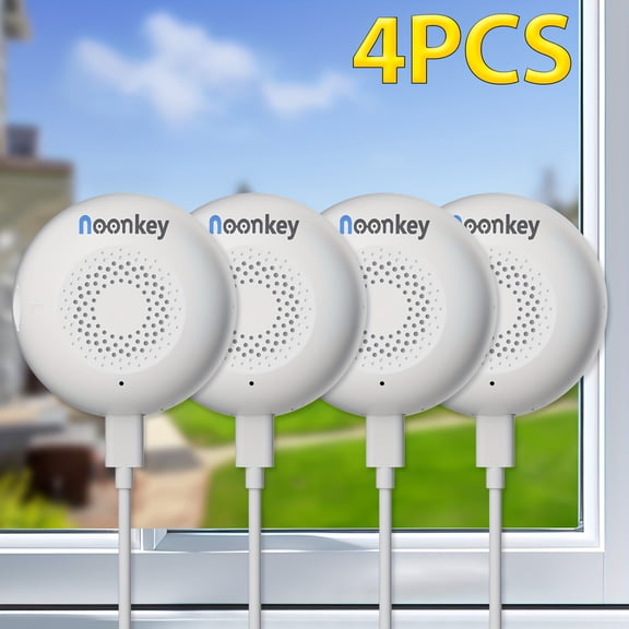 4 PACK 2K Wireless Window Camera, 5GHz&2.4GHz WiFi Indoor Cameras for Home Security W/ ChroMax Al Color Night Vision,Person,Pet,Vehicle & Motion Detection,24/7 Recording,Easy & Quick Install