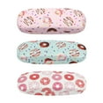 thumbnail image 1 of [4 PACK / 3 PACK], JAVOedge Printed Pattern Durable Hard Clamshell Eyeglass Case with Bonus Microfiber Cloth, 1 of 6