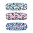 thumbnail image 1 of [4 PACK / 3 PACK], JAVOedge Printed Pattern Durable Hard Clamshell Eyeglass Case with Bonus Microfiber Cloth, 1 of 7