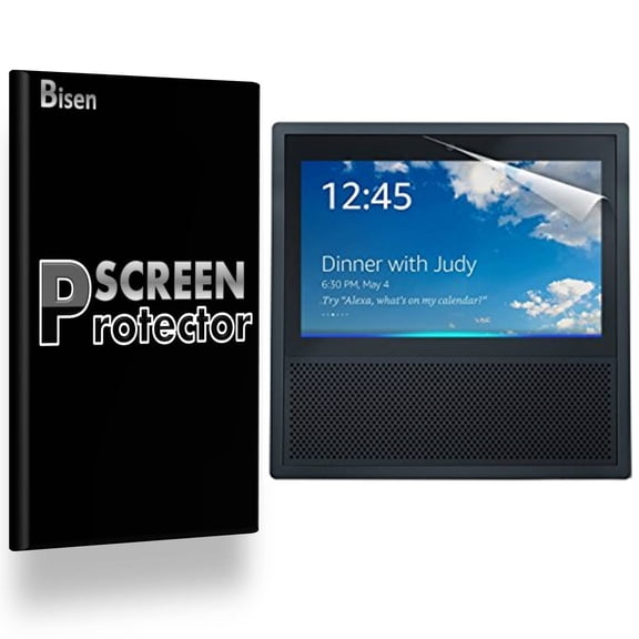 [4-PACK] Amazon Echo Show HD Clear Screen Protector, BISEN, Anti-Scratch, Anti-Shock, Anti-Bubble