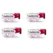 4 PACK Cushion Grip Thermoplastic Denture Adhesive Long-Lasting 1 oz. 4X 1oz