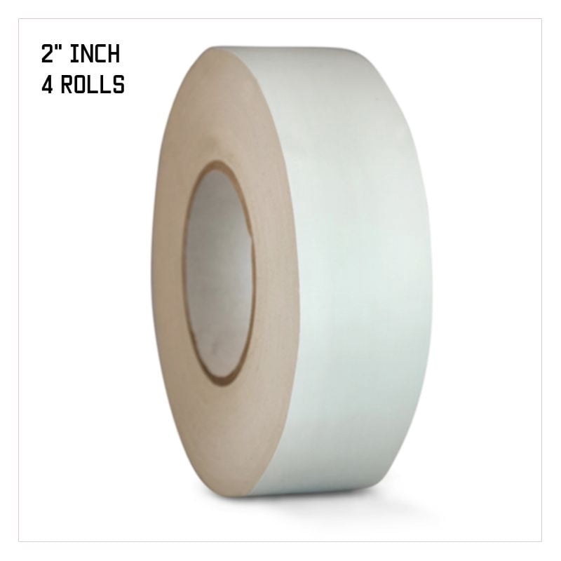 4 PACK GAFFERS STAGE TAPE - WHITE - 2 INCH X 60 YARDS