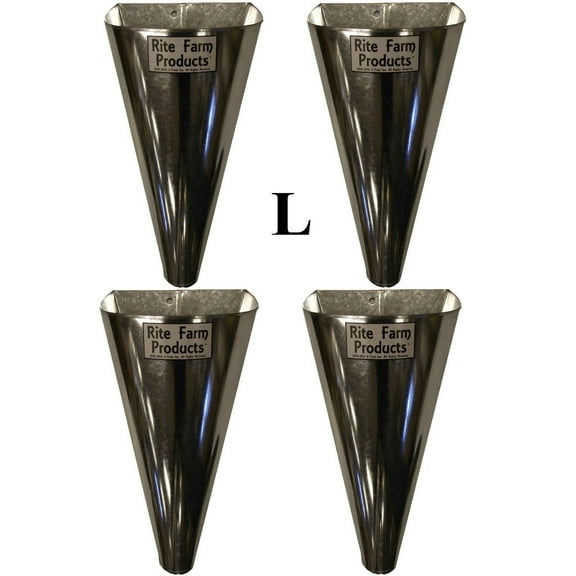 4 PACK-LARGE- RESTRAINING KILLING KILL PROCESSING CONES FOR POULTRY CHICKEN FOWL