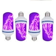 thumbnail image 1 of 4 PACK LED Flame Effect Light Bulb 4 Modes Flame Bulb LED Flame Light Flicker Lamp Bulb Fire Effect Light E26 Base 108pcs 2835 LED Beads LED Bulb for Festival Christmas Decoration, 1 of 8