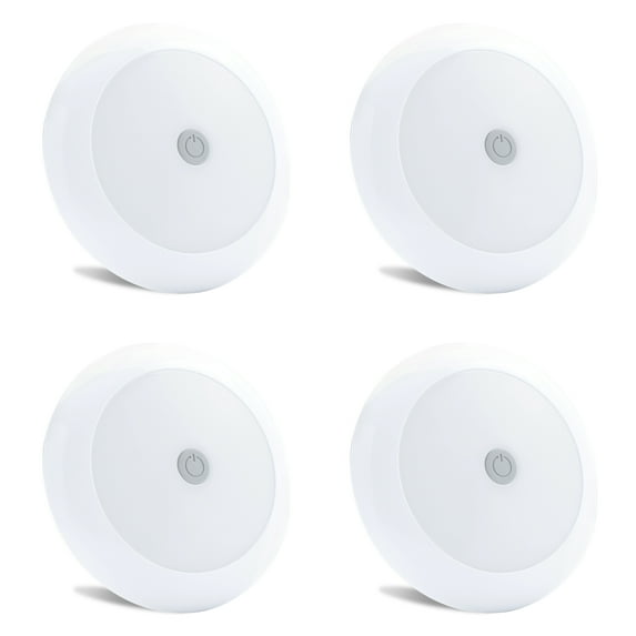 4 PACK Leisure LED RV Boat Surface Mount Ceiling Light 5" Super Slim LED Panel Light DC 12V 3.5W Downlights Warm White
